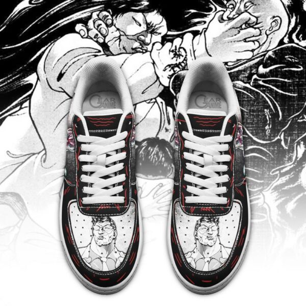 Kaoru Hanayama Sneakers Baki Custom Anime Shoes PT10 2