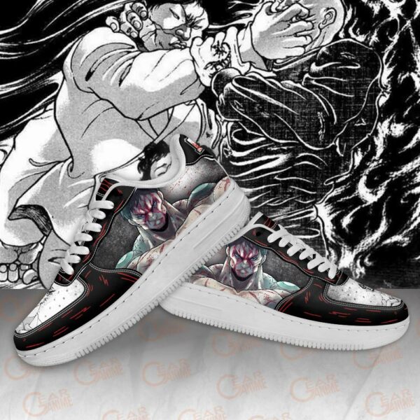 Kaoru Hanayama Sneakers Baki Custom Anime Shoes PT10 4