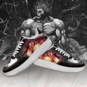 Yujiro Hanma Sneakers Baki Custom Anime Shoes PT10 7