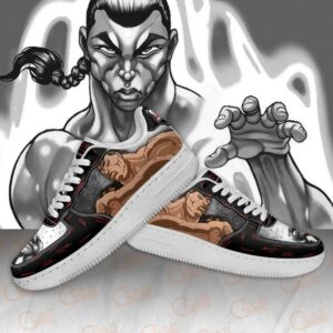 Retsu Kaio Sneakers Baki Custom Anime Shoes PT10 7