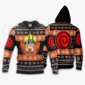 Happy Naruto Ugly Christmas Sweater Naruto Anime Xmas Gift VA10 7