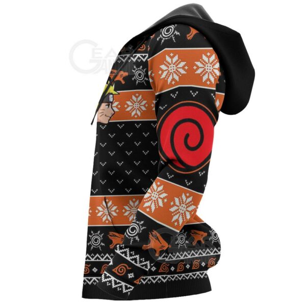 Naruto Running Ugly Christmas Sweater Naruto Anime Xmas Gift VA10 5