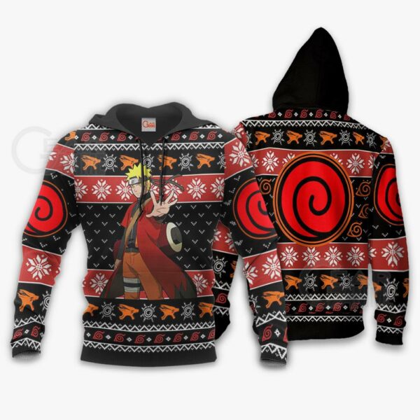 Naruto Sage Ugly Christmas Sweater Naruto Anime Xmas Gift VA10 3