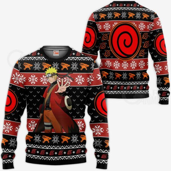 Naruto Sage Ugly Christmas Sweater Naruto Anime Xmas Gift VA10 1