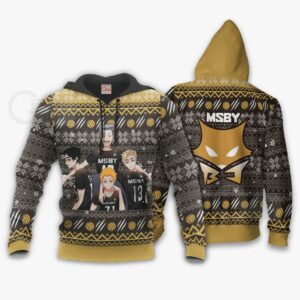 MSBY Black Jackals Ugly Christmas Sweater Haikyuu Anime Xmas Gift VA10 7