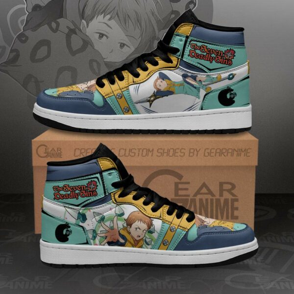 Seven Deadly Sins King Sneakers Anime Custom Shoes MN10 1