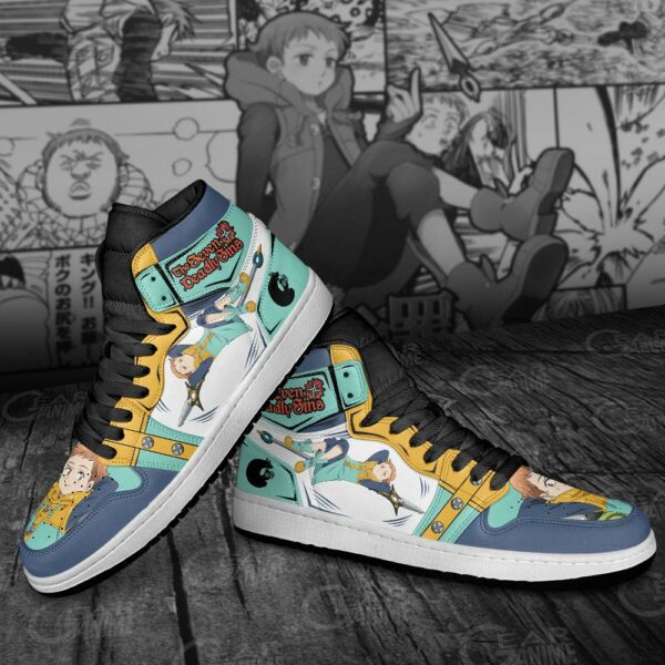 Seven Deadly Sins King Sneakers Anime Custom Shoes MN10 4