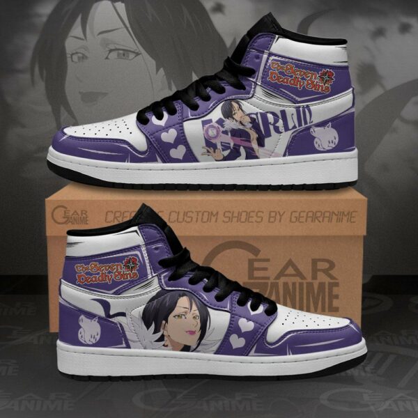 Seven Deadly Sins Merlin Sneakers Anime Custom Shoes MN10 1