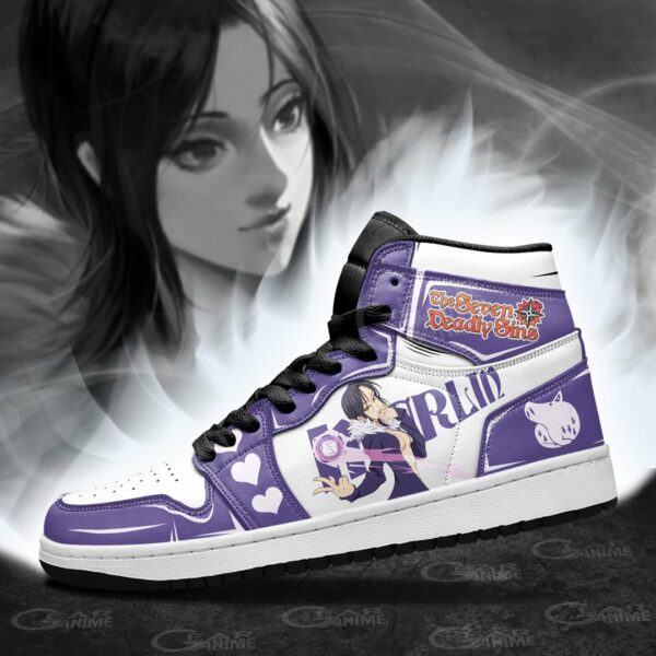 Seven Deadly Sins Merlin Sneakers Anime Custom Shoes MN10 5