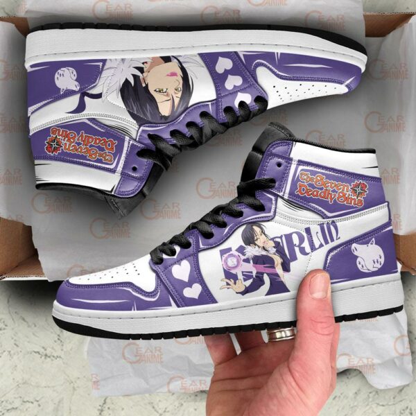 Seven Deadly Sins Merlin Sneakers Anime Custom Shoes MN10 2