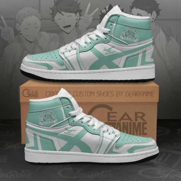 Aoba Johsai High Sneakers Haikyuu Anime Shoes MN10 1