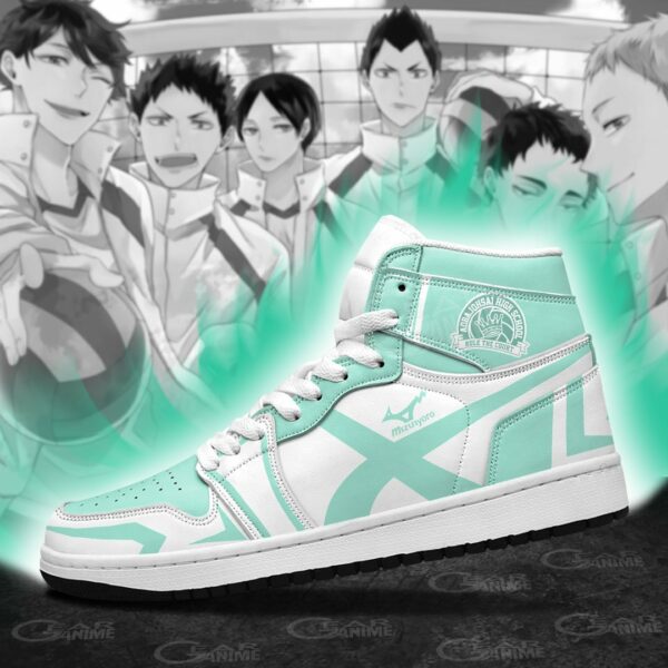 Aoba Johsai High Sneakers Haikyuu Anime Shoes MN10 5