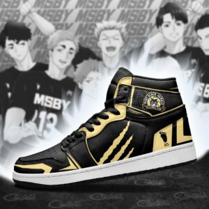 MSBY Black Jackals Shoes Haikyuu Custom Anime Shoes MN10 8