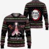 Nezuko Kamado Ugly Sweater Christmas Demon Slayer Anime Gift VA10 10