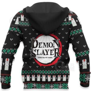 Tanjiro Kamado Ugly Sweater Christmas Demon Slayer Anime Gift VA10 8