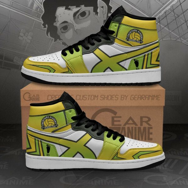 Itachiyama Academy Sneakers Haikyuu Custom Anime Shoes MN10 1