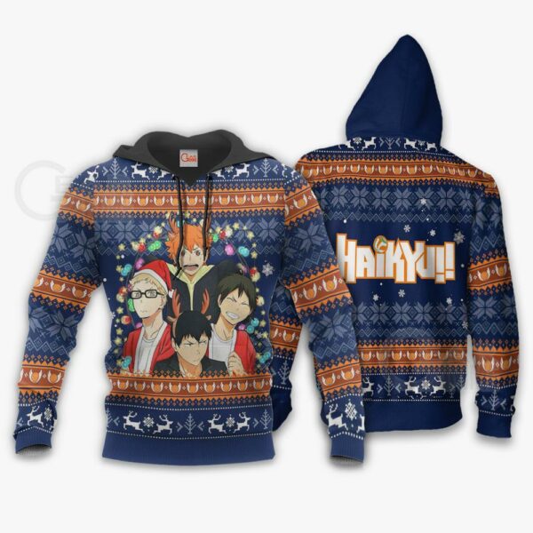 Haikyuu Ugly Christmas Sweater Haikyuu Anime Xmas Gift VA10 3