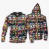 My Hero Academia Characters Hoodie Jacket Custom Anime Shirt VA10 14