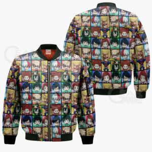 My Hero Academia Characters Hoodie Jacket Custom Anime Shirt VA10 11