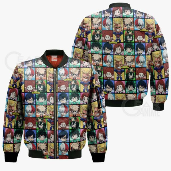 My Hero Academia Characters Hoodie Jacket Custom Anime Shirt VA10 5