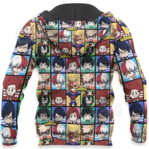 My Hero Academia Characters Hoodie Jacket Custom Anime Shirt VA10 12