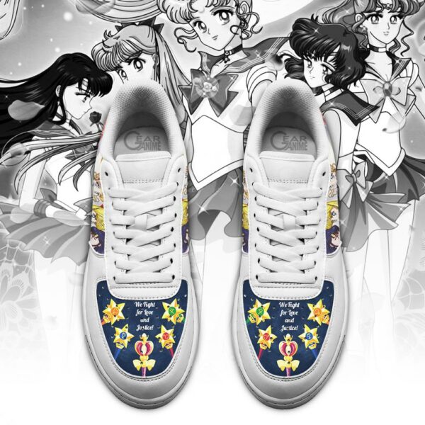 Sailor Moon Team Shoes Custom Anime Sneakers PT10 2