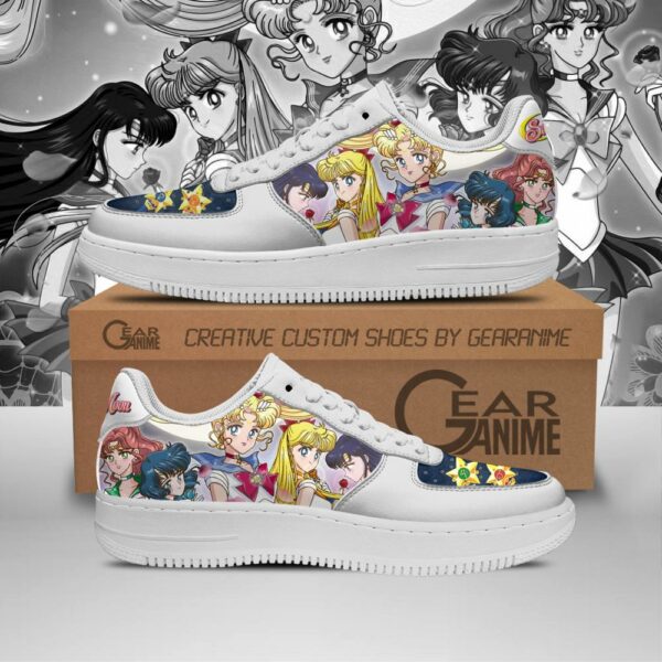 Sailor Moon Team Shoes Custom Anime Sneakers PT10 1