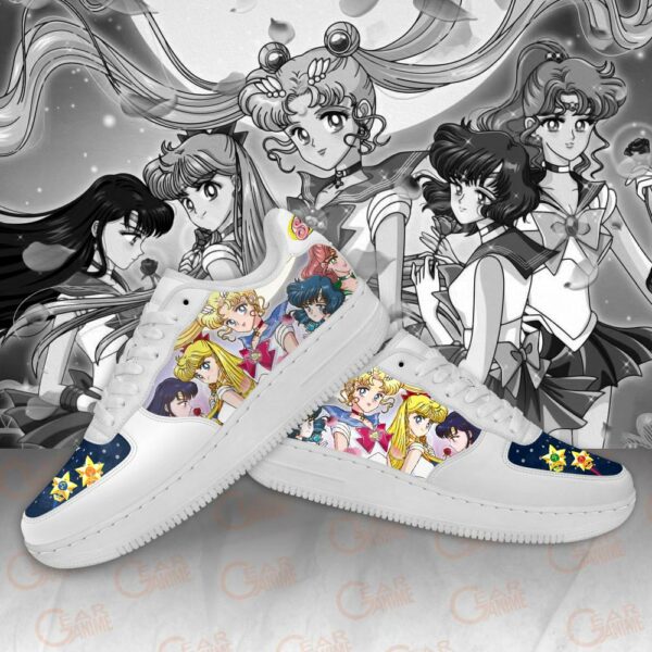 Sailor Moon Team Shoes Custom Anime Sneakers PT10 4