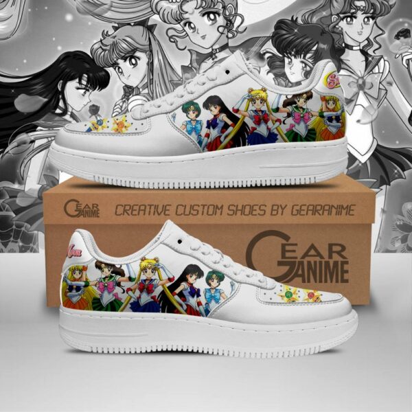 Sailor Moon Shoes Custom Anime Sneakers PT10 1