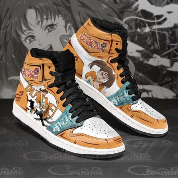 Diane Sneakers Seven Deadly Sins Anime Shoes MN10 2