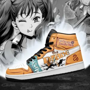 Diane Sneakers Seven Deadly Sins Anime Shoes MN10 6