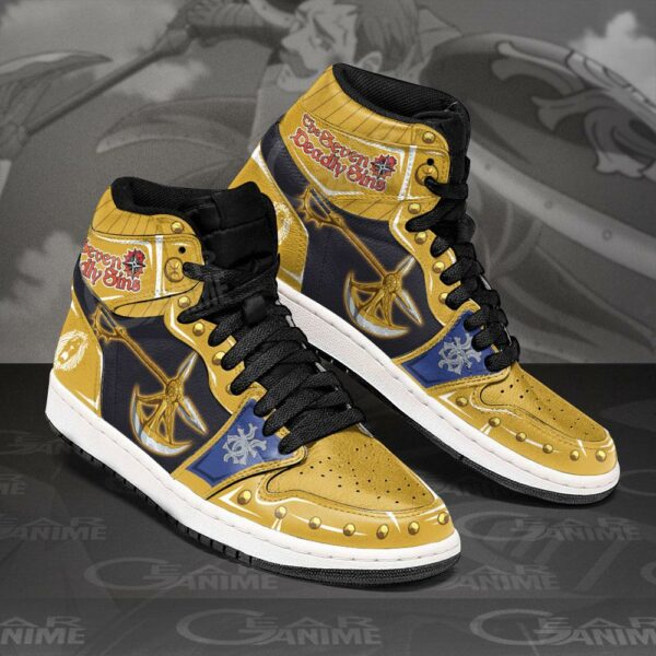 Escanor Divine Axe Rhitta Sneakers Seven Deadly Sins Anime Shoes MN10 2