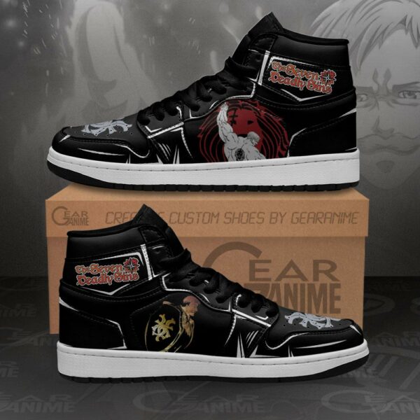 Escanor Sneakers Lion's Sin of Pride Anime Shoes MN10 1