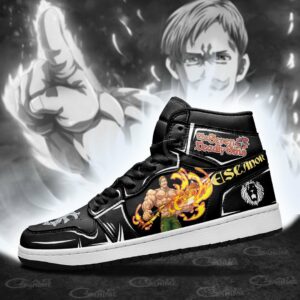 Escanor Sneakers Seven Deadly Sins Custom Anime Shoes MN10 8