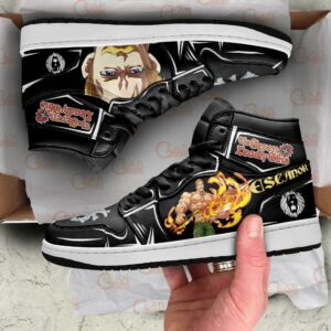 Escanor Sneakers Seven Deadly Sins Custom Anime Shoes MN10 7