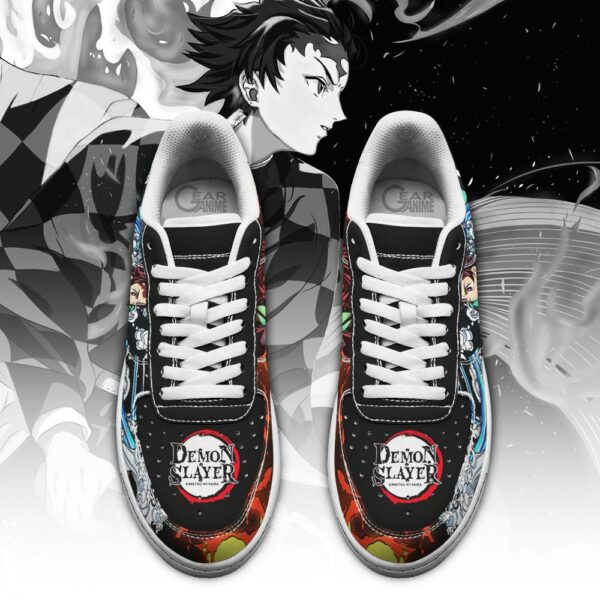 Tanjiro Water and Sun Shoes Demon Slayer Anime Sneakers PT10 2