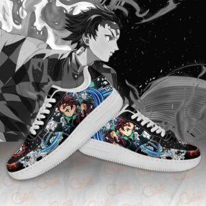 Tanjiro Water and Sun Shoes Demon Slayer Anime Sneakers PT10 7