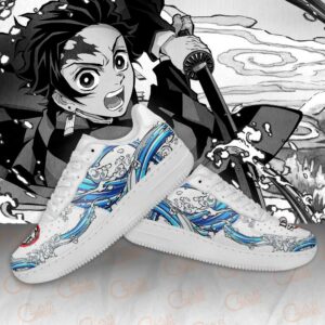 Tanjiro Water Breathing Shoes Demon Slayer Anime Sneakers PT10 7