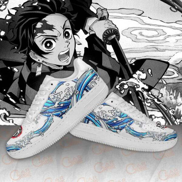 Tanjiro Water Breathing Shoes Demon Slayer Anime Sneakers PT10 4