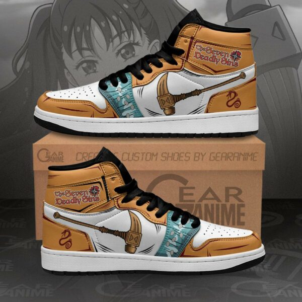 Diane Gideon Sneakers Seven Deadly Sins Anime Shoes MN10 1