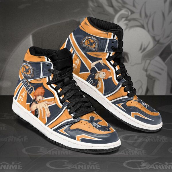 Karasuno Hinata Shoyo Sneakers Haikyuu Anime Shoes MN10 2