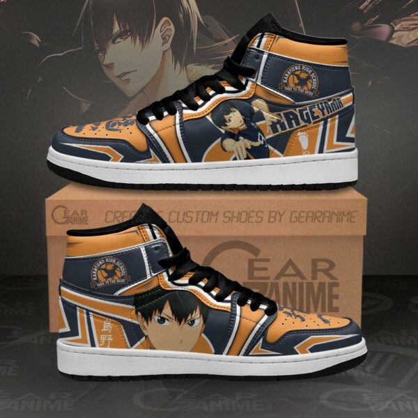 Karasuno Kageyama Tobio Sneakers Haikyuu Anime Shoes MN10 1