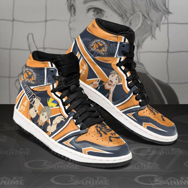 Karasuno Sugawara Koushi Sneakers Haikyuu Anime Shoes MN10 3