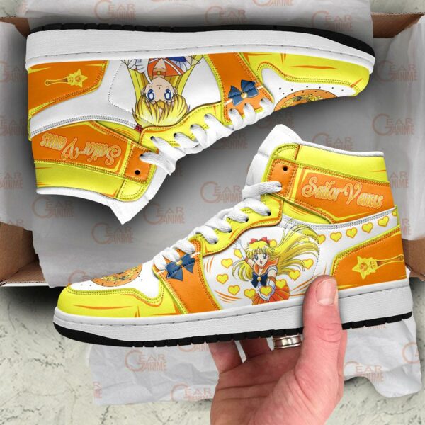 Sailor Venus Sneakers Sailor Moon Anime Shoes MN11 4