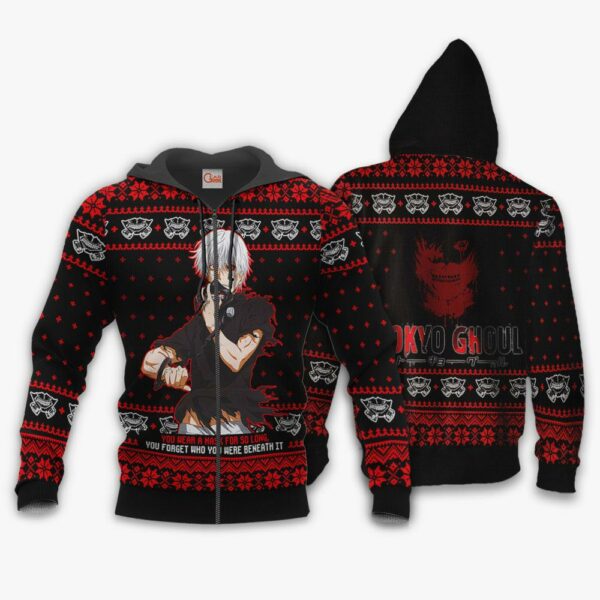 Ken Kaneki Ugly Christmas Sweater Tokyo Ghoul Xmas Gift Idea VA11 2