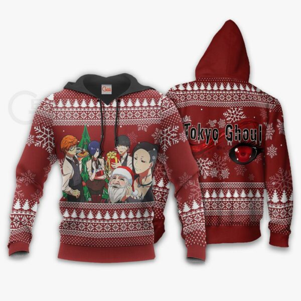 Tokyo Ghoul Ugly Christmas Sweater Anime Xmas Gift Idea VA11 3