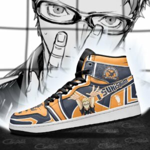 Karasuno Tsukishima Kei Sneakers Haikyuu Anime Shoes MN10 6