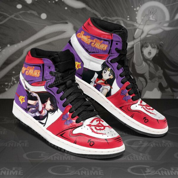 Sailor Mars Sneakers Sailor Moon Anime Shoes MN11 2