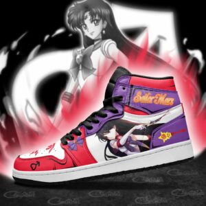 Sailor Mars Sneakers Sailor Moon Anime Shoes MN11 7