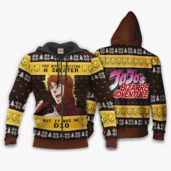 Dio Brando Ugly Christmas Sweater JoJo's Bizarre Adventure Xmas VA11 2